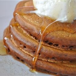 Grandma's Gingerbread Pancakes recipe
