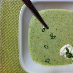 Erin's Cheesy Broccoli Soup recipe