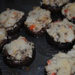 Crab Stuffed Mushrooms II recipe