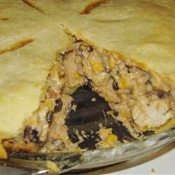 Southwest Chicken Pie recipe