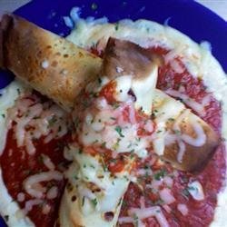 Veal, Chicken and Beef Canelloni recipe