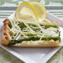 RWOP Finalist: Asparagus and Parmesan Cream Pastry recipe