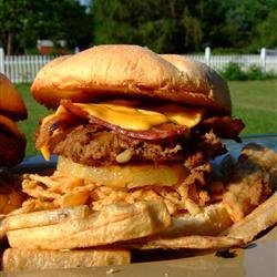 Hawaiian Belly Buster Burgers recipe