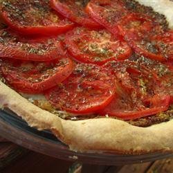 Tarte aux Moutarde (French Tomato and Mustard Pie) recipe