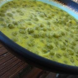 Cheesy Peas recipe