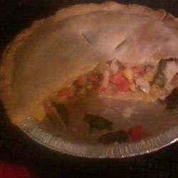 Fast and Easy Turkey Pot Pie recipe