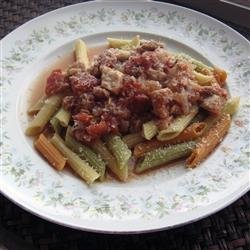 Zing-a-Ding-Ding Spaghetti with Albacore Tuna recipe