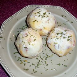 Cheese and Bacon Potato Balls recipe