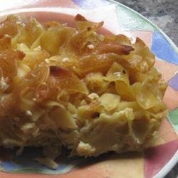 Lynn's Easy Noodle Pudding recipe
