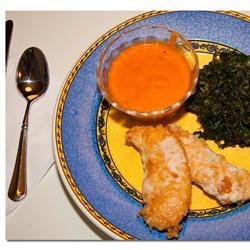 Parmesan Crusted Chicken Strips recipe