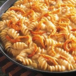 Three-Cheese Pasta Skillet recipe