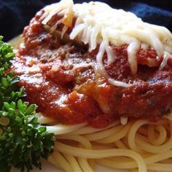 Beef Parmesan with Garlic Pasta recipe