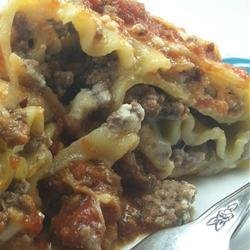 Lasagna Roll Ups II recipe