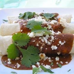 Chicken Enchiladas With Mole Sauce recipe