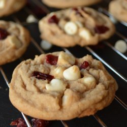 Cranberry White Chocolate Cookies recipe