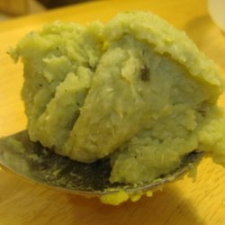 Lima Bean Puree or Green Mashed Potatoes recipe