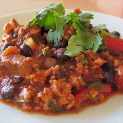 Turkey, Beef and Black Bean Chili recipe