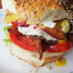 Saveur's Aussie Burger recipe