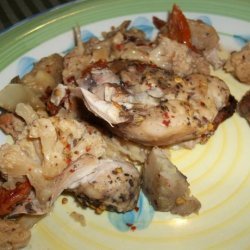 Chicken With Sun-Dried Tomatoes and Artichokes - 8 Net Carbs recipe
