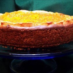 Orange White Chocolate Cheesecake recipe