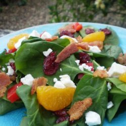 Special Occasion Spinach Salad recipe