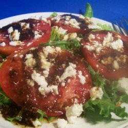 Tomato Salad With Goat Cheese recipe