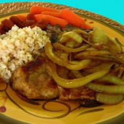 Pork Chops With Sweet Curried Onion recipe