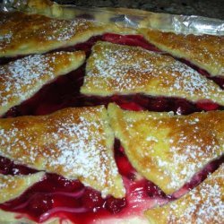 Cherry Cheese Danish for a Crowd recipe