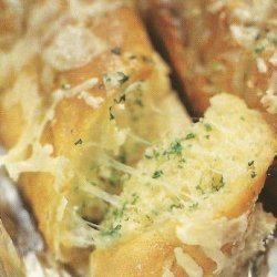 Cheesy No-Garlic Bread recipe