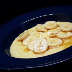 Polentina With Bananas and Maple Syrup recipe