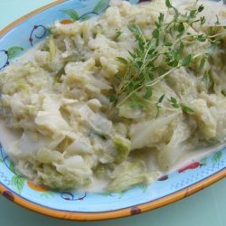 French Style Creamed Cabbage recipe