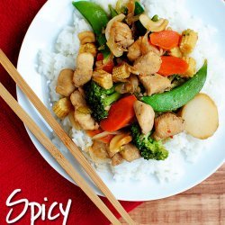Spicy Cashew Chicken recipe