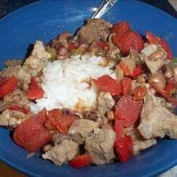Black-Eyed Pea Stew With Rice recipe