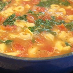 Tortellini and Spinach Soup recipe