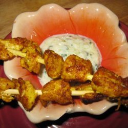 Bombay Spiced Chicken Skewers recipe