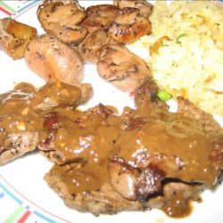 Antelope Medallions With Brown Sauce recipe
