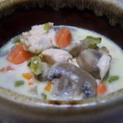 Uncanned Creamy Chicken Mushroom Soup recipe
