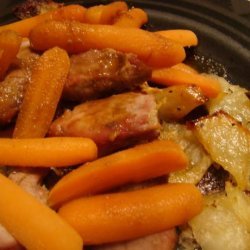 Pork Tenderloin With Potato Croute recipe