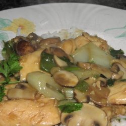 Cantonese Chicken and Mushrooms recipe
