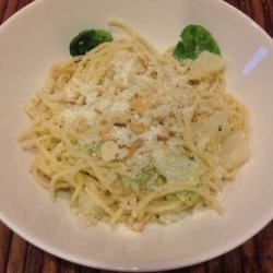 Spaghetti With Brussel Sprouts and Sage Butter (Rachael Ray) recipe