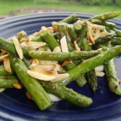 Asparagus With Toasted Almonds recipe