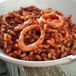 Low-Fat Calamari in Tomato Sauce recipe