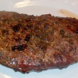 Chili Rubbed Flank Steak recipe