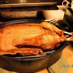 Roast Goose With Juniper Sauce recipe