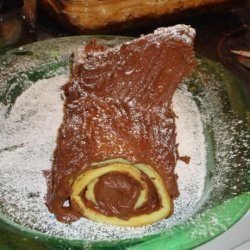 Buche De Noel / Yule Log Cake recipe