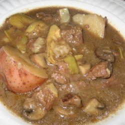Mom's Beef Burgundy Stew recipe