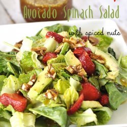 Strawberry Nut Salad recipe