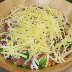 Ila's Salad With Lemon Garlic Dressing recipe