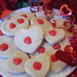 Valentine Cinnamon Shortbread Cookies recipe
