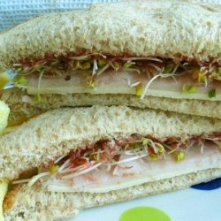 Easy Crunchy Healthy Sandwich recipe